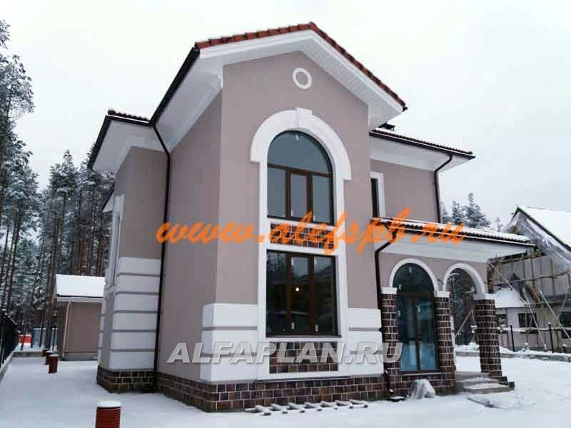 Строительство дома по проекту 186A - фото №4