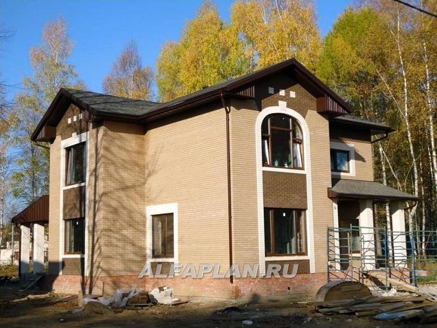 Строительство дома по проекту 193A - фото №6