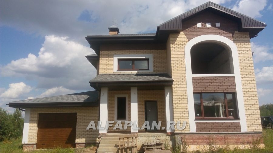 Строительство дома по проекту 193A - фото №2