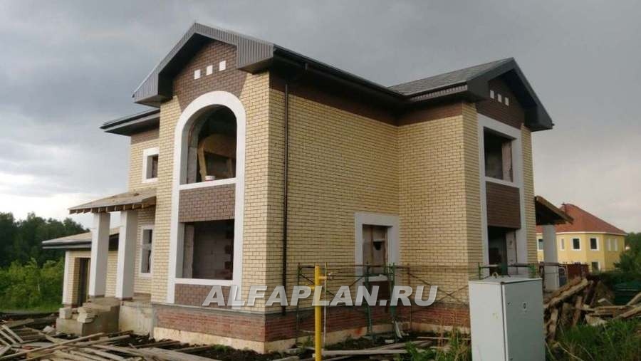 Строительство дома по проекту 193A - фото №9