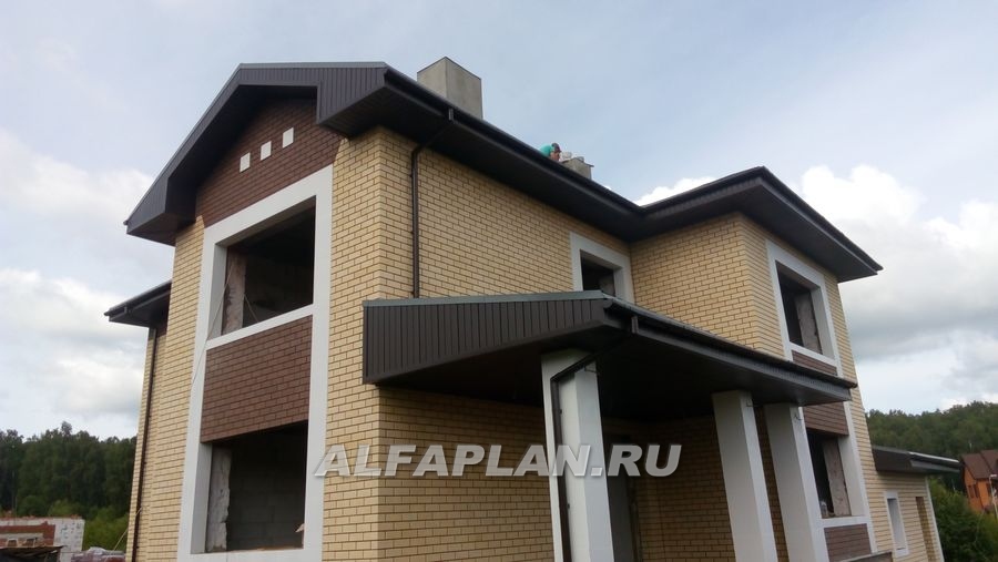 Строительство дома по проекту 193A - фото №10