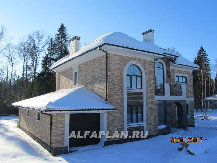 Строительство дома по проекту 197B - фото №1