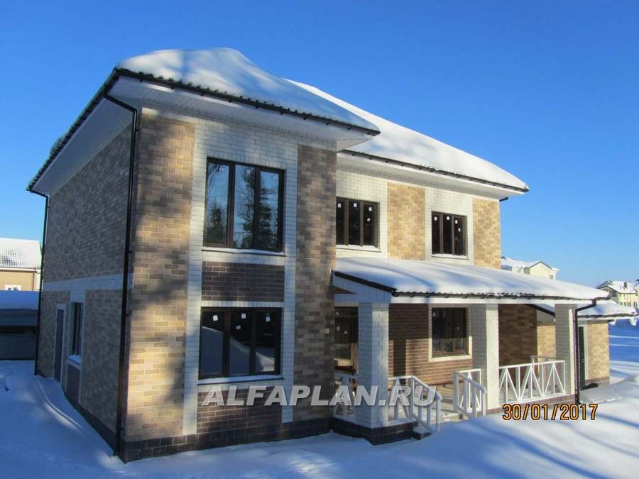 Строительство дома по проекту 197B - фото №3