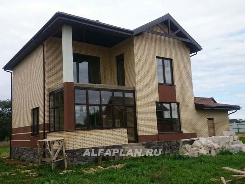 Строительство дома по проекту 199B - фото №4