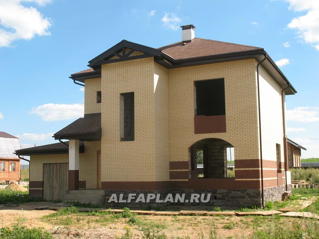 Строительство дома по проекту 199B - фото №11