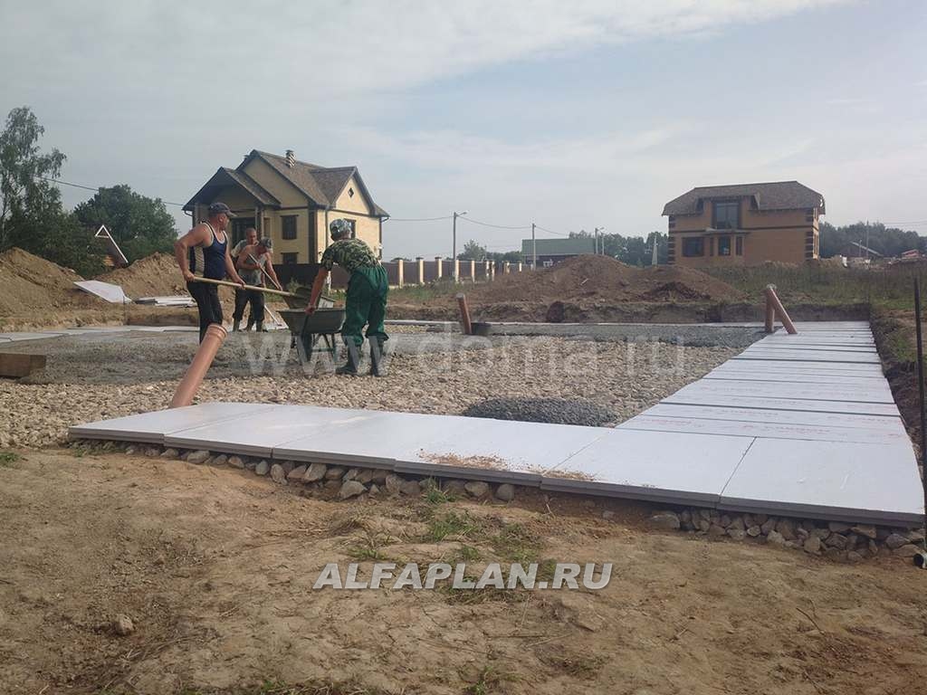 Строительство дома по проекту 199B - фото №35