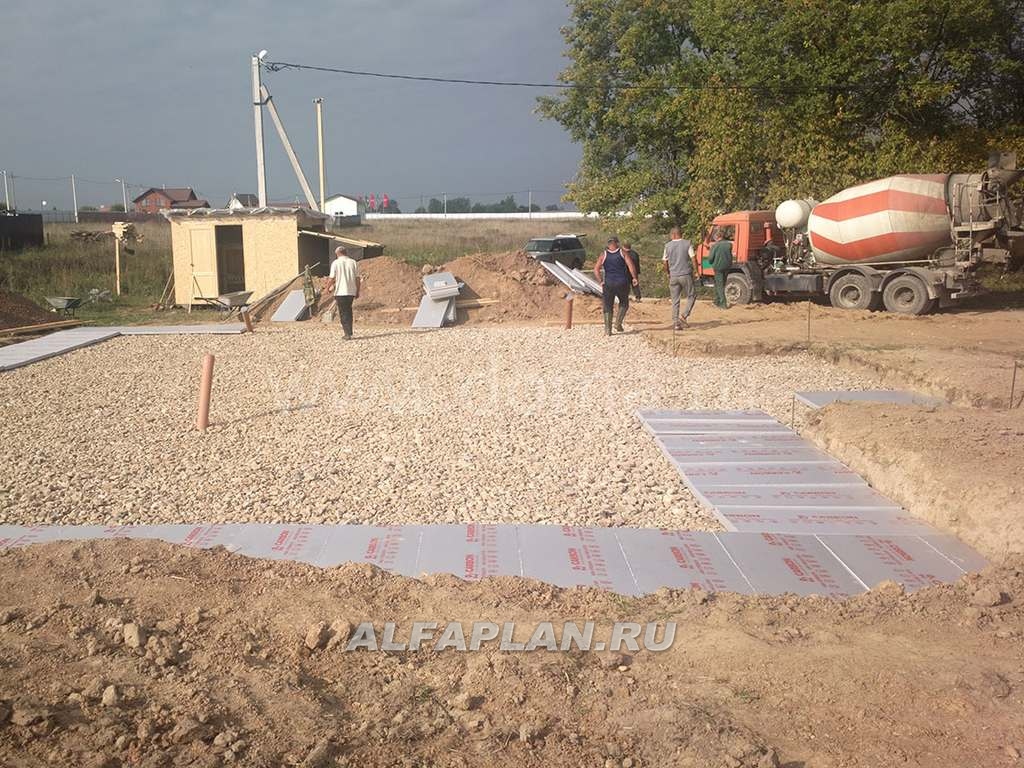 Строительство дома по проекту 199B - фото №36