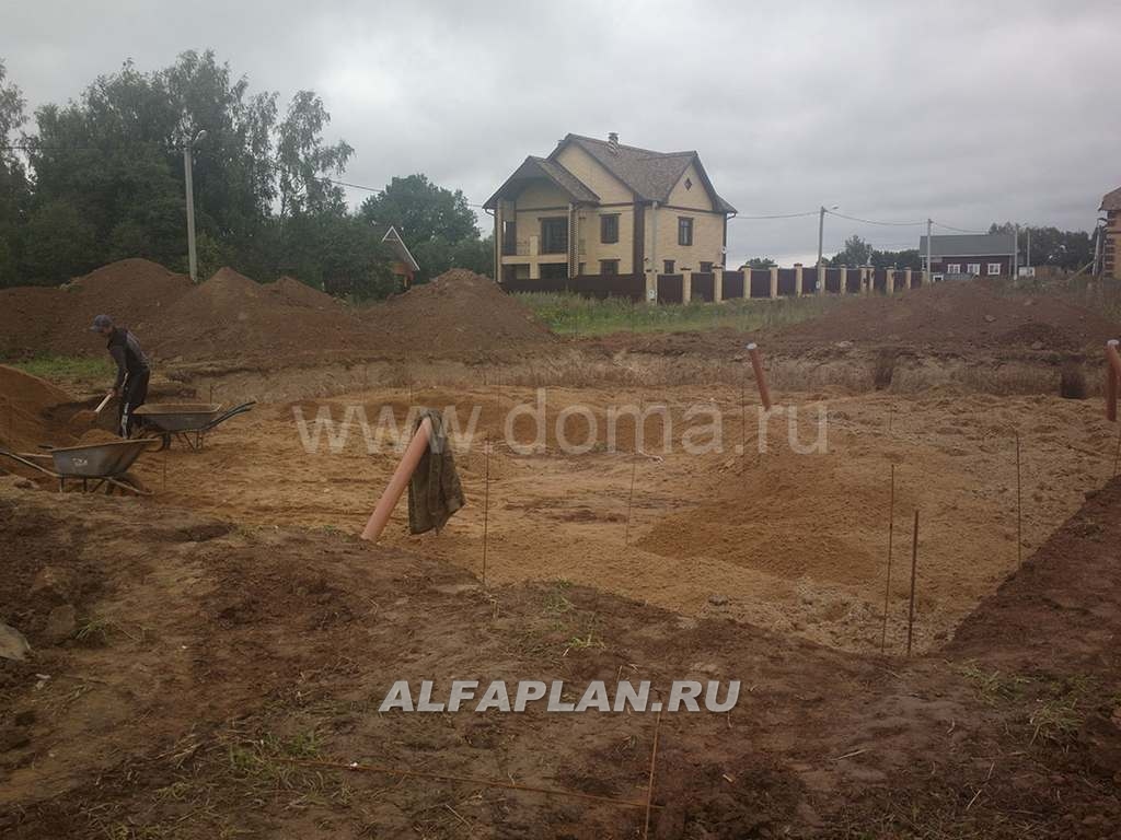 Строительство дома по проекту 199B - фото №37