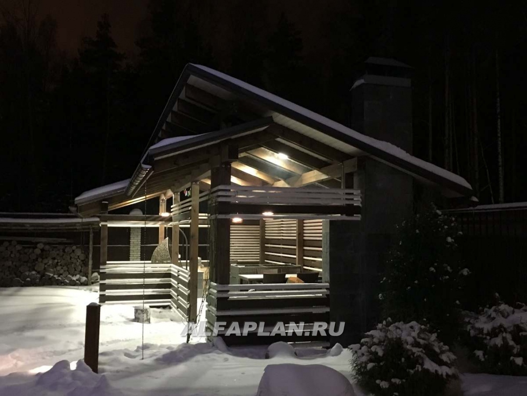 Строительство дома по проекту 289T - фото №5