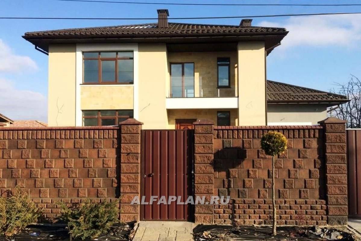 Строительство дома по проекту 370B - фото №2