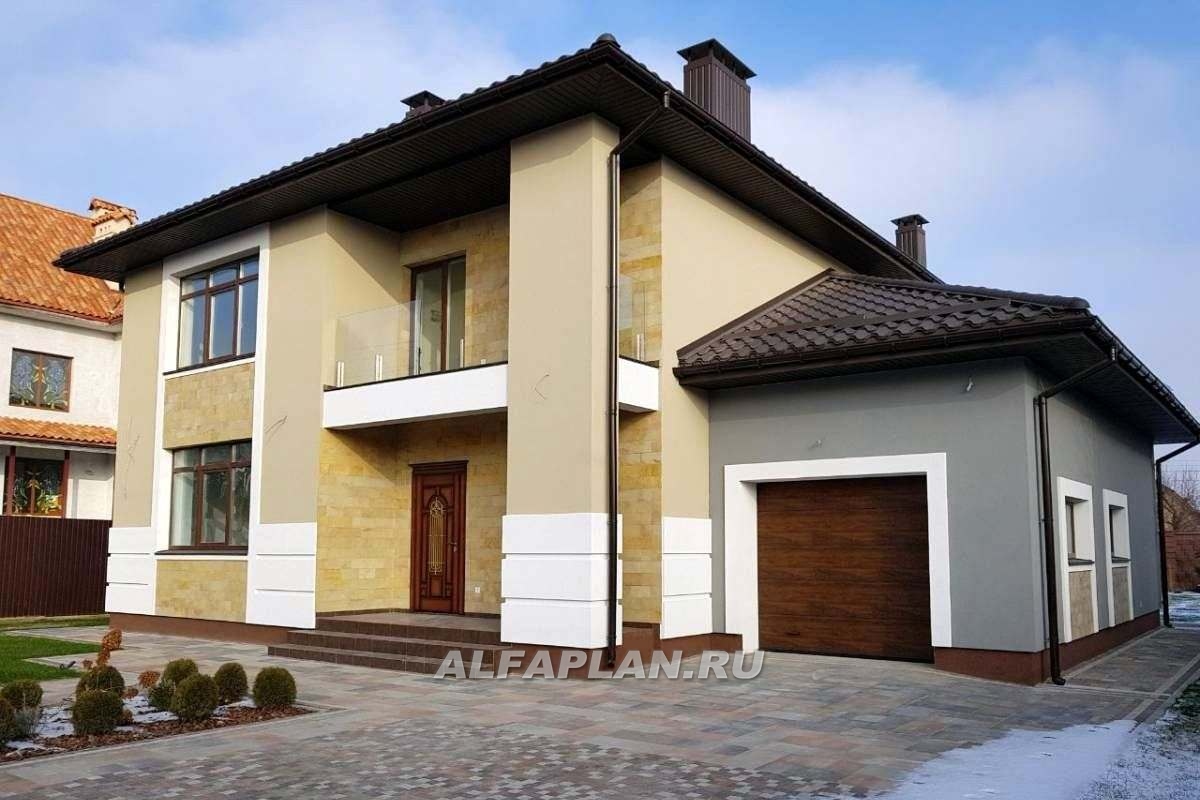 Строительство дома по проекту 370B - фото №3