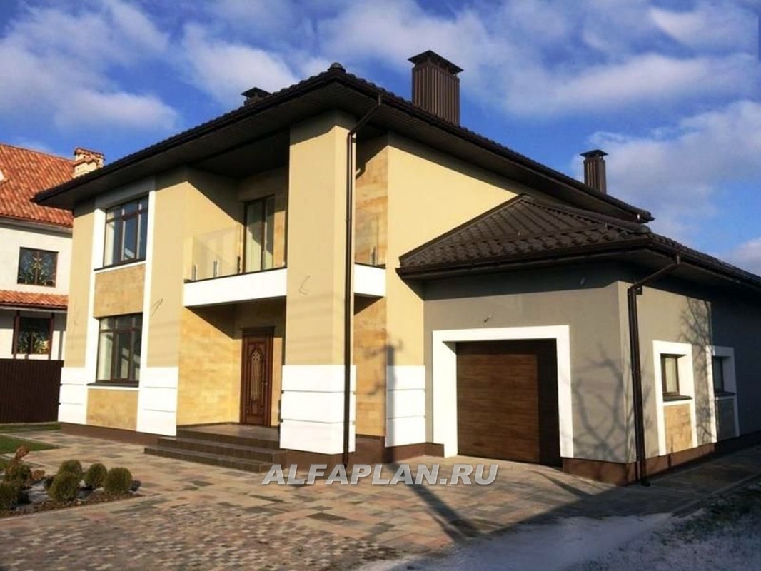 Строительство дома по проекту 370B - фото №5