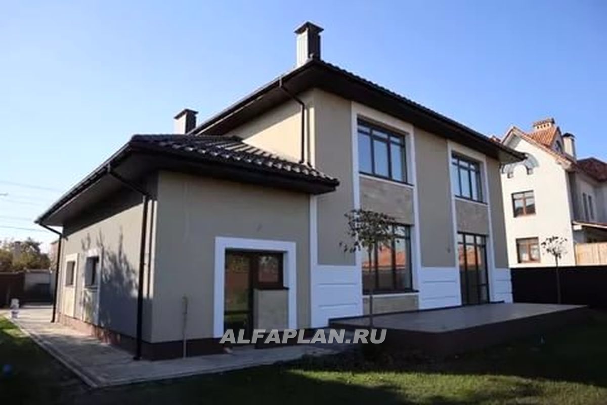 Строительство дома по проекту 370B - фото №9