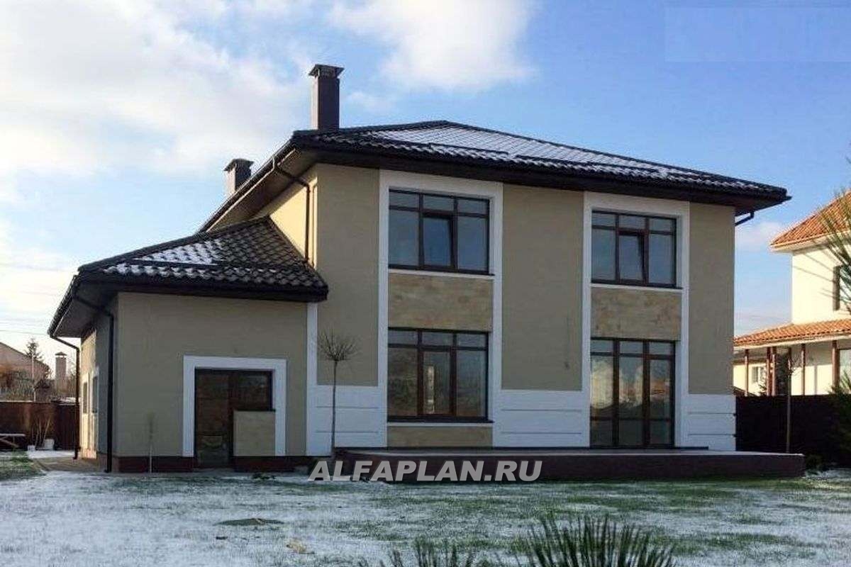 Строительство дома по проекту 370B - фото №10