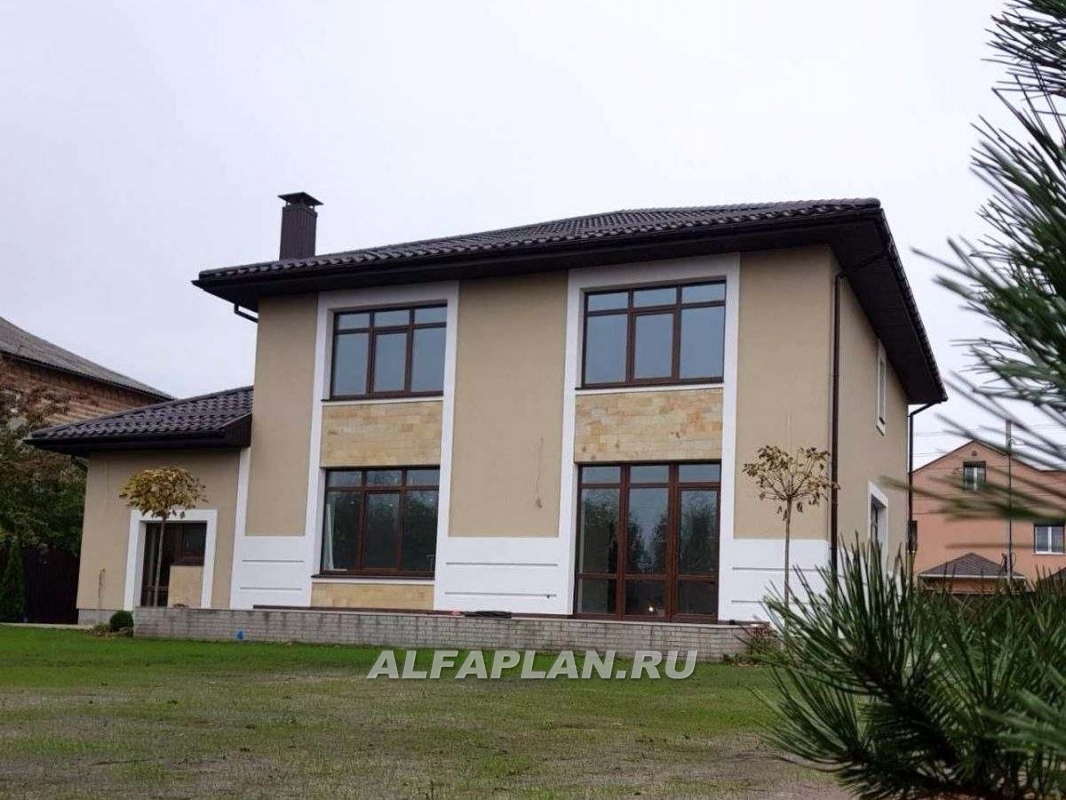 Строительство дома по проекту 370B - фото №12