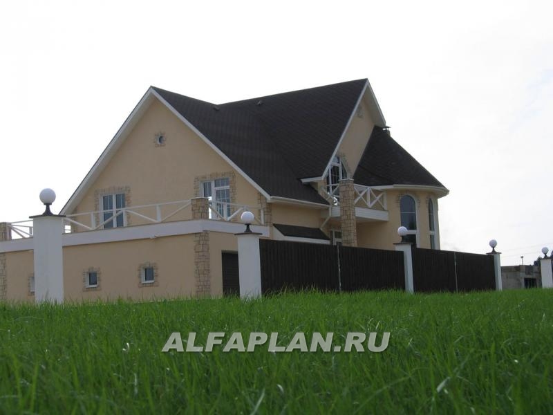 Строительство дома по проекту 25C - фото №2