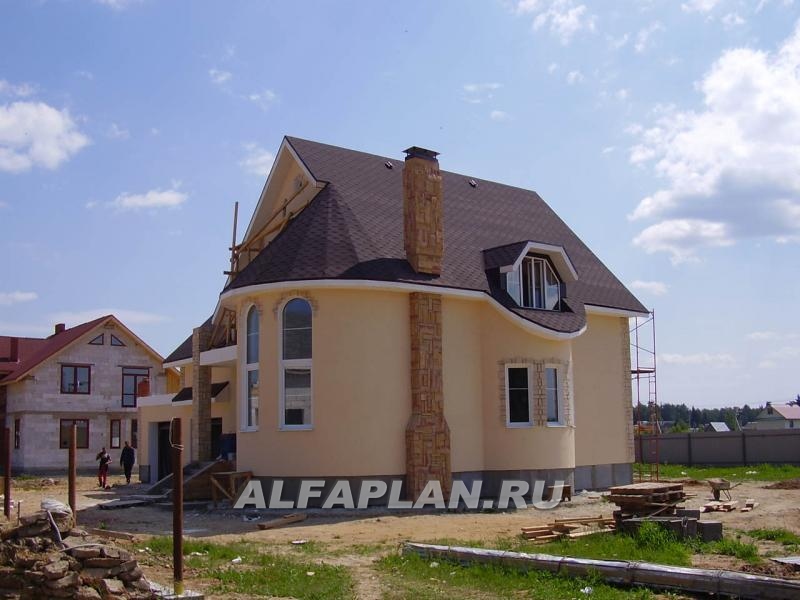 Строительство дома по проекту 25C - фото №3